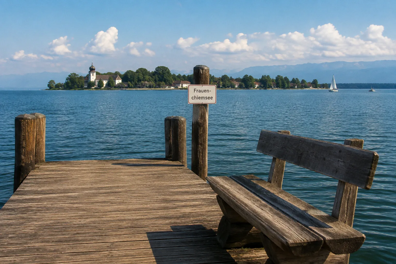 Chiemsee-Ausflug ab Brannenburg: Inseltour in 4 Etappen