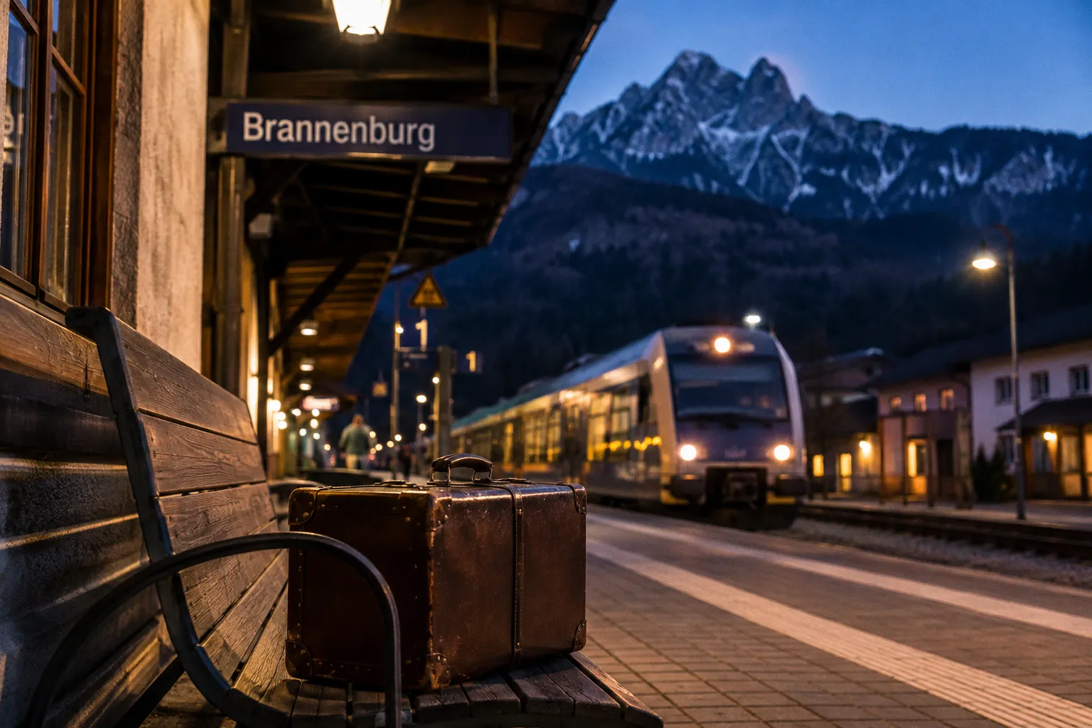Gästehaus-Urlaub in Brannenburg: Der Plan für die Bahn-Anreise