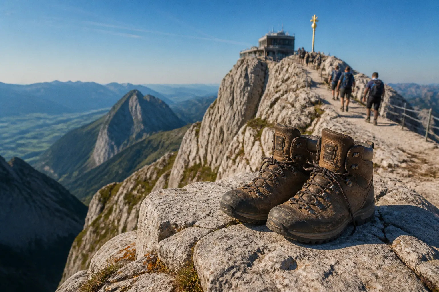 Wendelstein-Klettersteig: Vorbereitung bis Gipfel